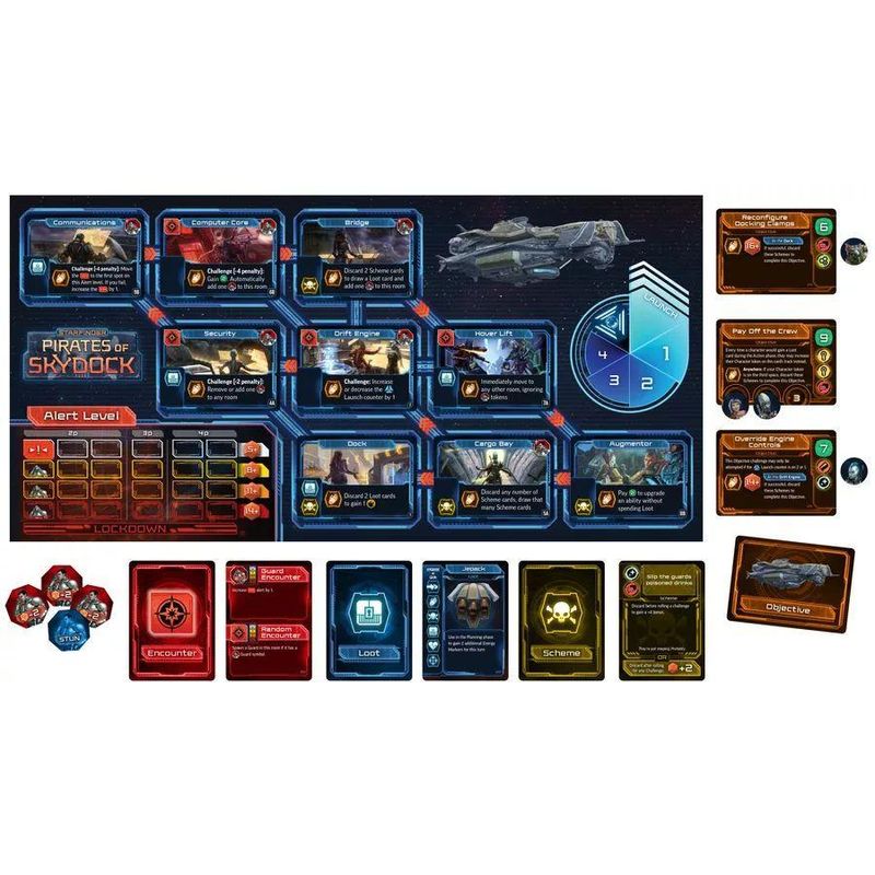 Jucarii, Copii si Bebe - Jucarii si jocuri - Jocuri si puzzle - Jocuri de societate - Joc de societate Starfinder: Pirates of Skydock - Infinity.ro