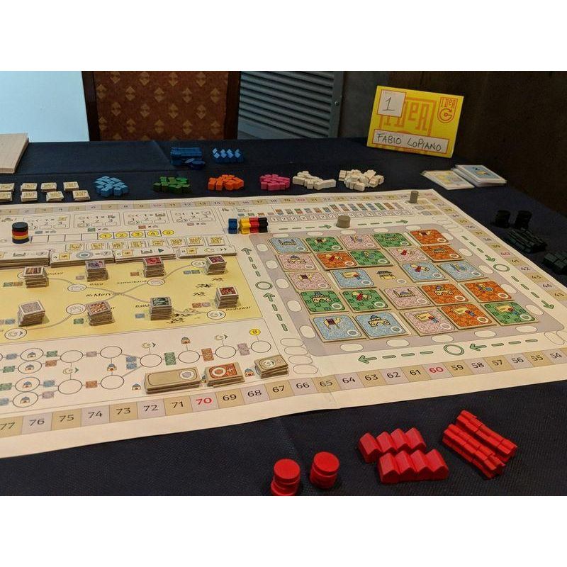 Jucarii, Copii si Bebe - Jucarii si jocuri - Jocuri si puzzle - Jocuri de societate - Joc de societate Merv: The Heart of the Silk Road - Infinity.ro