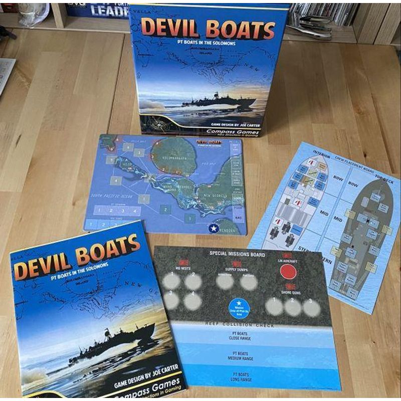 Jucarii, Copii si Bebe - Jucarii si jocuri - Jocuri si puzzle - Jocuri de societate - Joc de societate Devil Boats: PT Boats in the Solomons - Infinity.ro