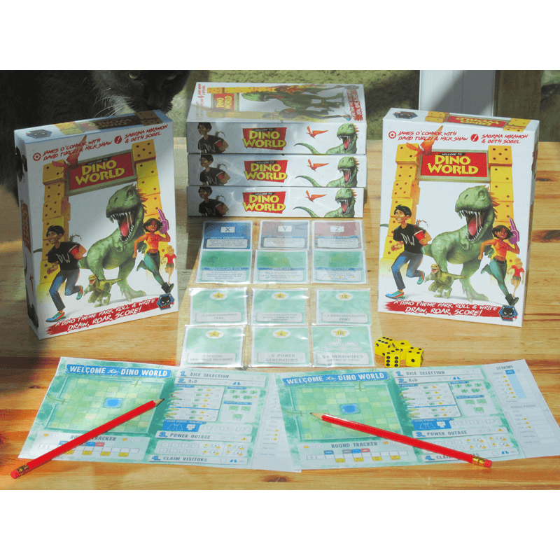 Jucarii, Copii si Bebe - Jucarii si jocuri - Jocuri si puzzle - Jocuri de societate - Joc de societate Welcome to DinoWorld - Infinity.ro