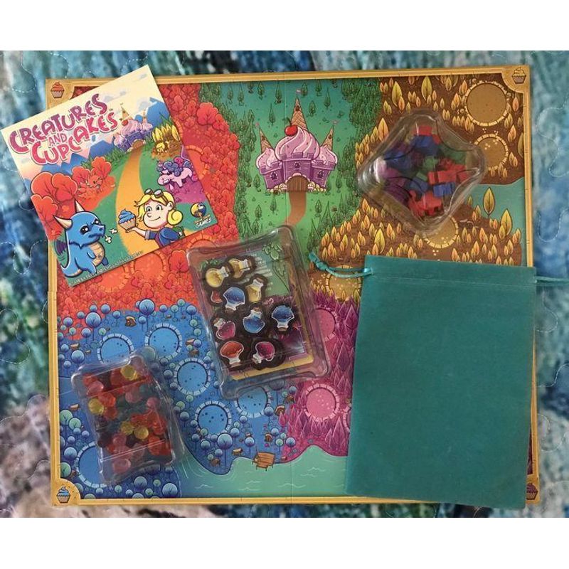 Jucarii, Copii si Bebe - Jucarii si jocuri - Jocuri si puzzle - Jocuri de societate - Joc de societate Creatures and Cupcakes - Infinity.ro