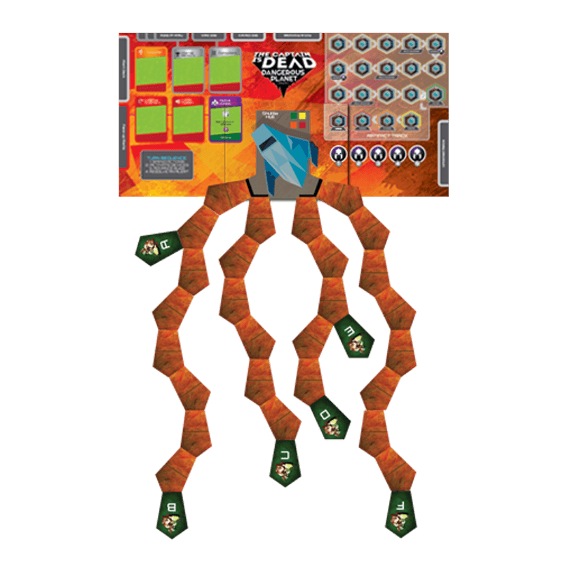 Jucarii, Copii si Bebe - Jucarii si jocuri - Jocuri si puzzle - Jocuri de societate - Joc de societate The Captain is Dead: Dangerous Planet - Infinity.ro