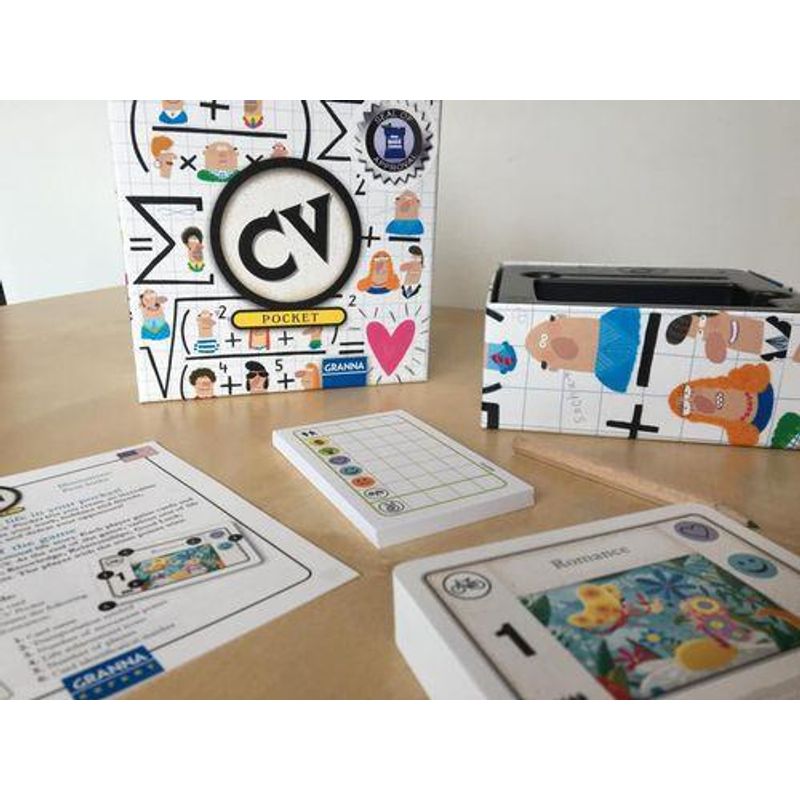 Jucarii, Copii si Bebe - Jucarii si jocuri - Jocuri si puzzle - Jocuri de societate - Joc de societate CV Pocket - Infinity.ro