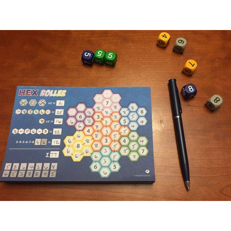 Jucarii, Copii si Bebe - Jucarii si jocuri - Jocuri si puzzle - Jocuri de societate - Joc de societate HexRoller - Infinity.ro