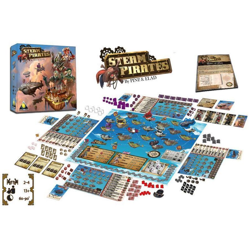 Jucarii, Copii si Bebe - Jucarii si jocuri - Jocuri si puzzle - Jocuri de societate - Joc de societate Steam Pirates - Infinity.ro