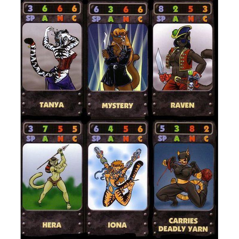 Jucarii, Copii si Bebe - Jucarii si jocuri - Jocuri si puzzle - Jocuri de societate - Joc de societate SPANC: Space Pirate Amazon Ninja Catgirls - Infinity.ro