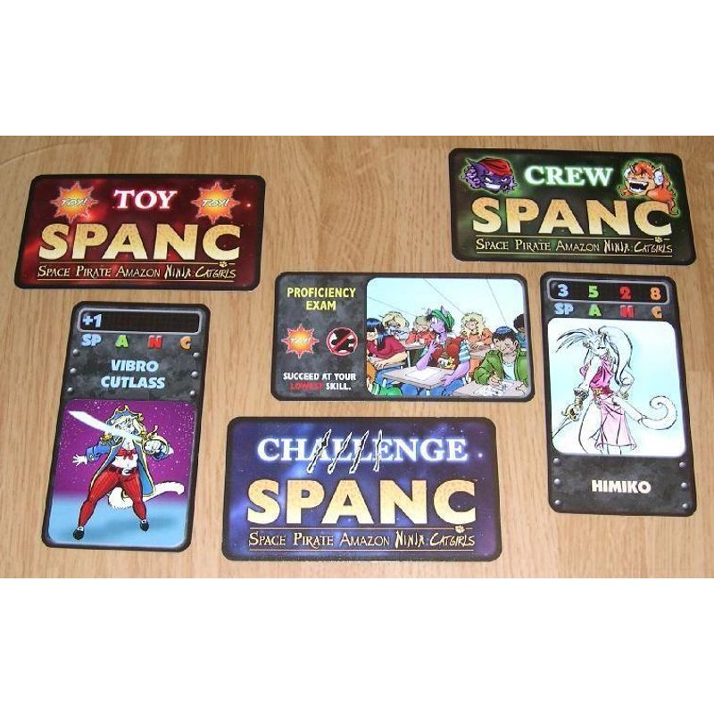 Jucarii, Copii si Bebe - Jucarii si jocuri - Jocuri si puzzle - Jocuri de societate - Joc de societate SPANC: Space Pirate Amazon Ninja Catgirls - Infinity.ro