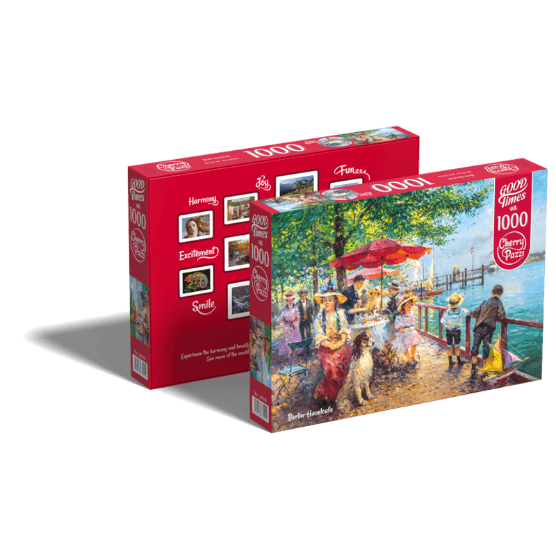 Jucarii, Copii si Bebe - Jucarii si jocuri - Jocuri si puzzle - Puzzle - Puzzle 1000 piese Berlin-Havelcafe 30219 Cherry Pazzi - Infinity.ro
