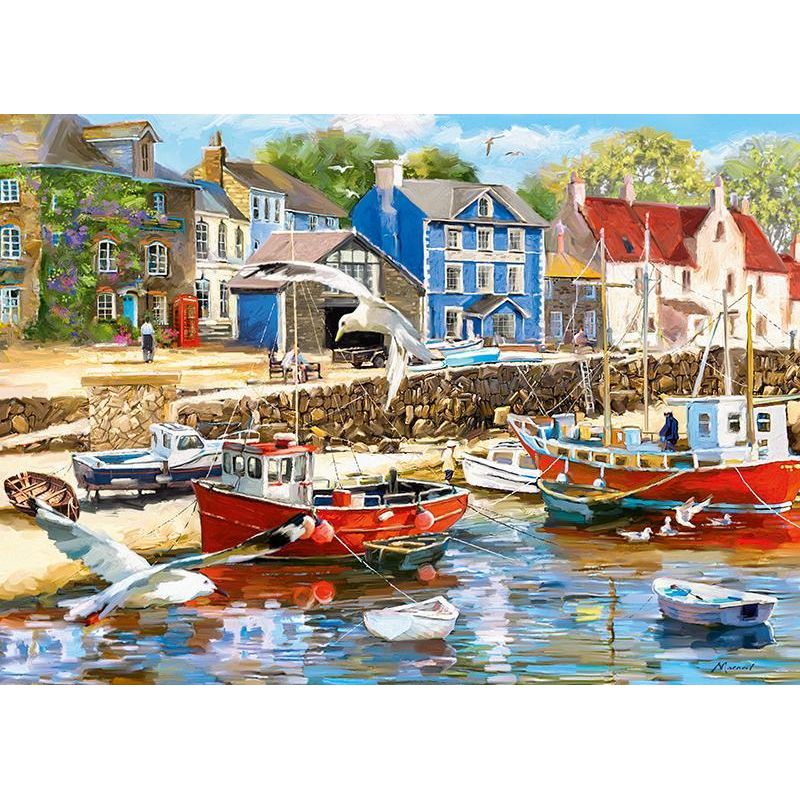 Jucarii, Copii si Bebe - Jucarii si jocuri - Jocuri si puzzle - Puzzle - Puzzle 1000 piese Coastal Town 30479 Cherry Pazzi - Infinity.ro