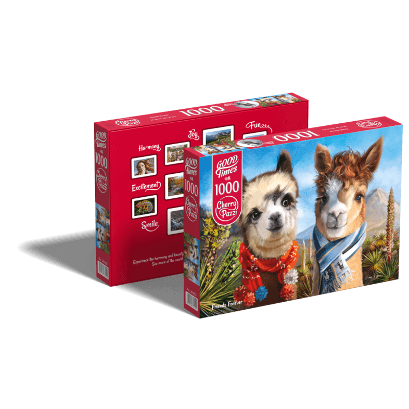 Jucarii, Copii si Bebe - Jucarii si jocuri - Jocuri si puzzle - Puzzle - Puzzle 1000 piese Friends Forever 30455 Cherry Pazzi - Infinity.ro