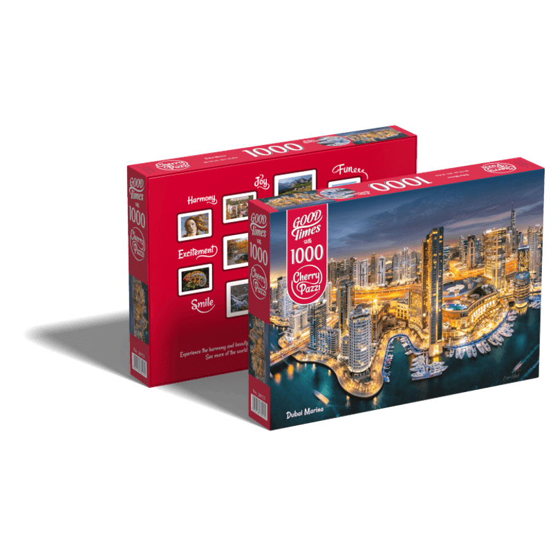 Jucarii, Copii si Bebe - Jucarii si jocuri - Jocuri si puzzle - Puzzle - Puzzle 1000 piese Dubai Marina 30172 Cherry Pazzi - Infinity.ro