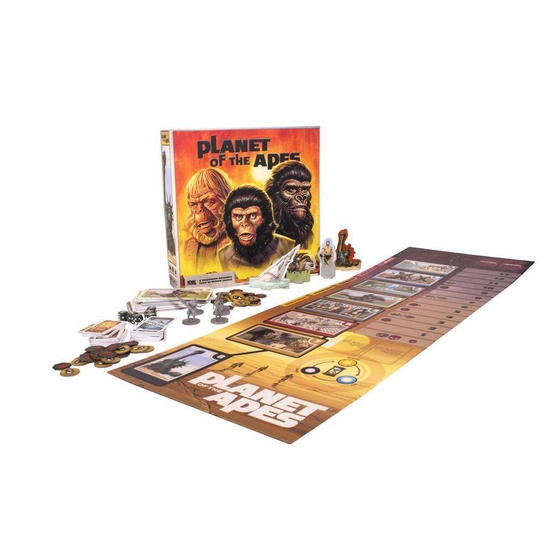 Jucarii, Copii si Bebe - Jucarii si jocuri - Jocuri si puzzle - Jocuri de societate - Joc de societate Planet of the Apes - Infinity.ro