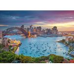 Jucarii, Copii si Bebe - Jucarii si jocuri - Jocuri si puzzle - Puzzle - Puzzle 1000 piese Sydney Skyline 30066 Cherry Pazzi - Infinity.ro