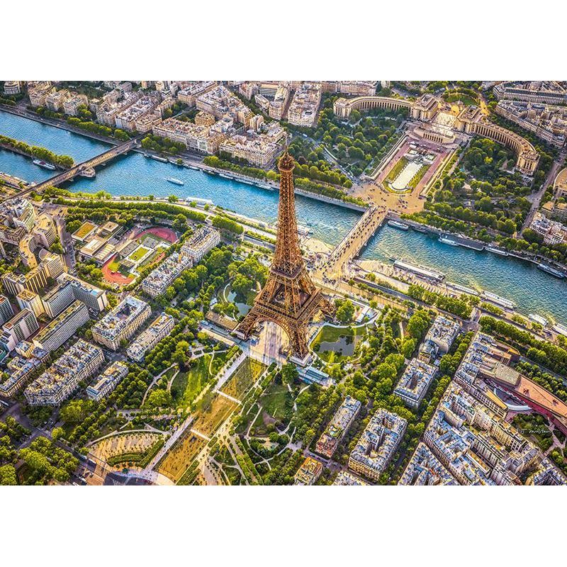 Jucarii, Copii si Bebe - Jucarii si jocuri - Jocuri si puzzle - Puzzle - Puzzle 1000 piese View Over Paris Eiffel Tower 30189 Cherry Pazzi - Infinity.ro