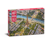 Jucarii, Copii si Bebe - Jucarii si jocuri - Jocuri si puzzle - Puzzle - Puzzle 1000 piese View Over Paris Eiffel Tower 30189 Cherry Pazzi - Infinity.ro