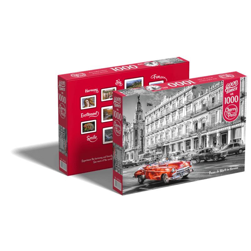 Jucarii, Copii si Bebe - Jucarii si jocuri - Jocuri si puzzle - Puzzle - Puzzle 1000 piese Paseo de Marti in Havana 30332 Cherry Pazzi - Infinity.ro