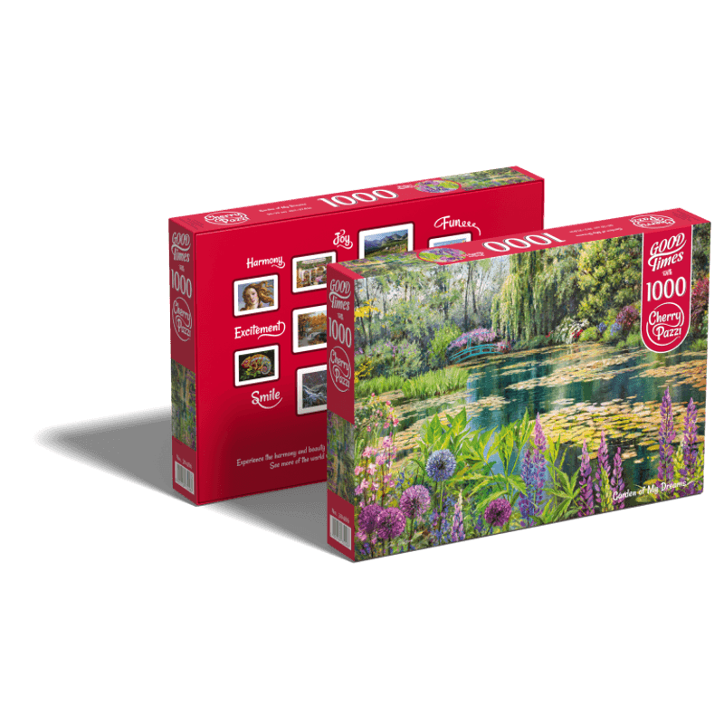 Jucarii, Copii si Bebe - Jucarii si jocuri - Jocuri si puzzle - Puzzle - Puzzle 1000 piese Garden of My Dreams Cherry Pazzy 30486 - Infinity.ro