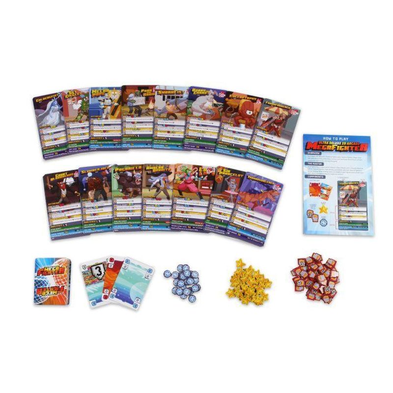 Jucarii, Copii si Bebe - Jucarii si jocuri - Jocuri si puzzle - Jocuri de societate - Joc de societate Ultra Deluxe 2D Arcade Mega Fighter - Infinity.ro