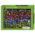 Jucarii, Copii si Bebe - Jucarii si jocuri - Jocuri si puzzle - Puzzle - Puzzle 1000 piese Doodle Rainbow Heye 29786 - Infinity.ro