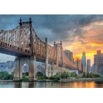 Jucarii, Copii si Bebe - Jucarii si jocuri - Jocuri si puzzle - Puzzle - Puzzle 1000 piese Queensboro Bridge in New York 30141 Cherry Pazzi - Infinity.ro