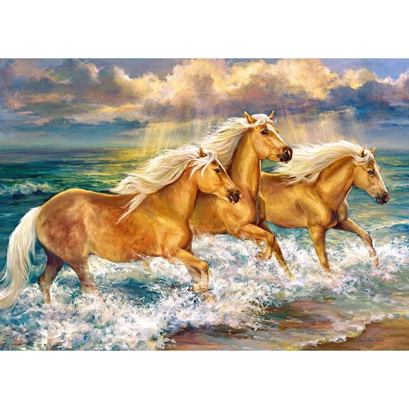 Jucarii, Copii si Bebe - Jucarii si jocuri - Jocuri si puzzle - Puzzle - Puzzle 1000 piese Fantasea Ponies 30424 Cherry Pazzi - Infinity.ro