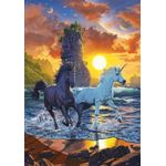 Jucarii, Copii si Bebe - Jucarii si jocuri - Jocuri si puzzle - Puzzle - Puzzle 1000 piese Unicorns on Beach Educa 19025 - Infinity.ro