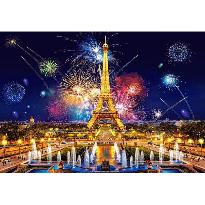 Jucarii, Copii si Bebe - Jucarii si jocuri - Jocuri si puzzle - Puzzle - Puzzle 1000 piese Turn Eiffel 103997 - Infinity.ro