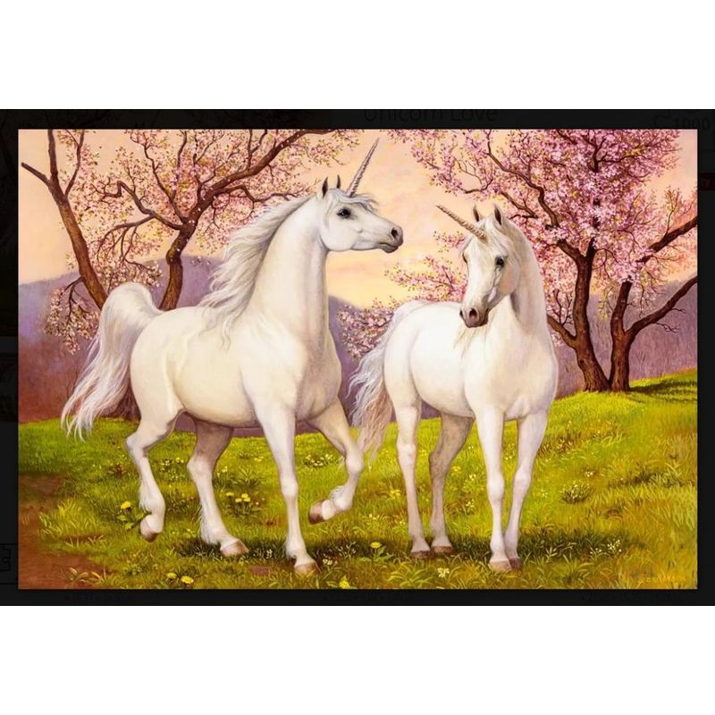 Jucarii, Copii si Bebe - Jucarii si jocuri - Jocuri si puzzle - Puzzle - Puzzle 1000 piese Unicorn Love Castorland 105236 - Infinity.ro