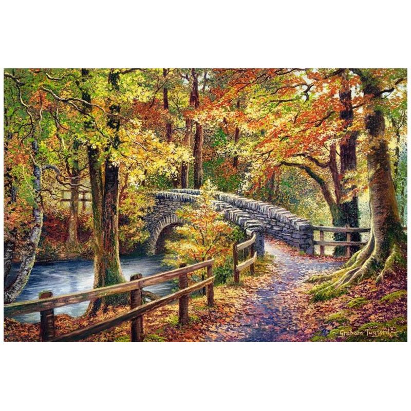 Jucarii, Copii si Bebe - Jucarii si jocuri - Jocuri si puzzle - Puzzle - Puzzle 1000 piese Brathay Bridge 104628 - Infinity.ro