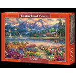 Jucarii, Copii si Bebe - Jucarii si jocuri - Jocuri si puzzle - Puzzle - Puzzle 1500 piese Spring Mountain Majesty Castorland 152131 - Infinity.ro