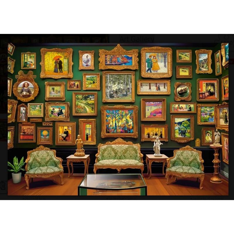 Jucarii, Copii si Bebe - Jucarii si jocuri - Jocuri si puzzle - Puzzle - Puzzle 1000 piese Art Gallery Castorland 105212 - Infinity.ro