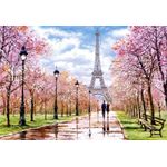 Jucarii, Copii si Bebe - Jucarii si jocuri - Jocuri si puzzle - Puzzle - Puzzle 1000 piese Plimbare Romantica in Paris 104369 - Infinity.ro