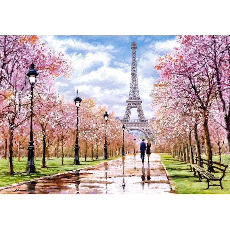 Jucarii, Copii si Bebe - Jucarii si jocuri - Jocuri si puzzle - Puzzle - Puzzle 1000 piese Plimbare Romantica in Paris 104369 - Infinity.ro