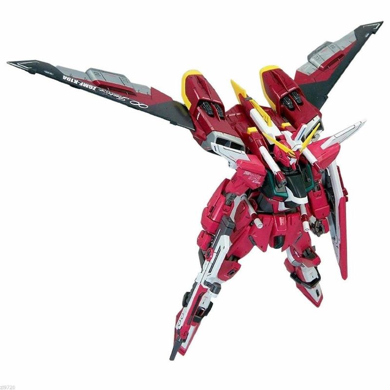 Jucarii, Copii si Bebe - Jucarii si jocuri - Figurine - FigurinaGundam MG 1/100 ZGMF-X19A Infinite Justice – Model Kit Bandai - Infinity.ro
