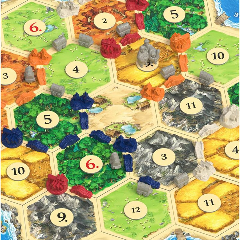 Jucarii, Copii si Bebe - Jucarii si jocuri - Jocuri si puzzle - Jocuri de societate - Joc de societate Catan Negustori si Barbari extensie (2025) - Infinity.ro