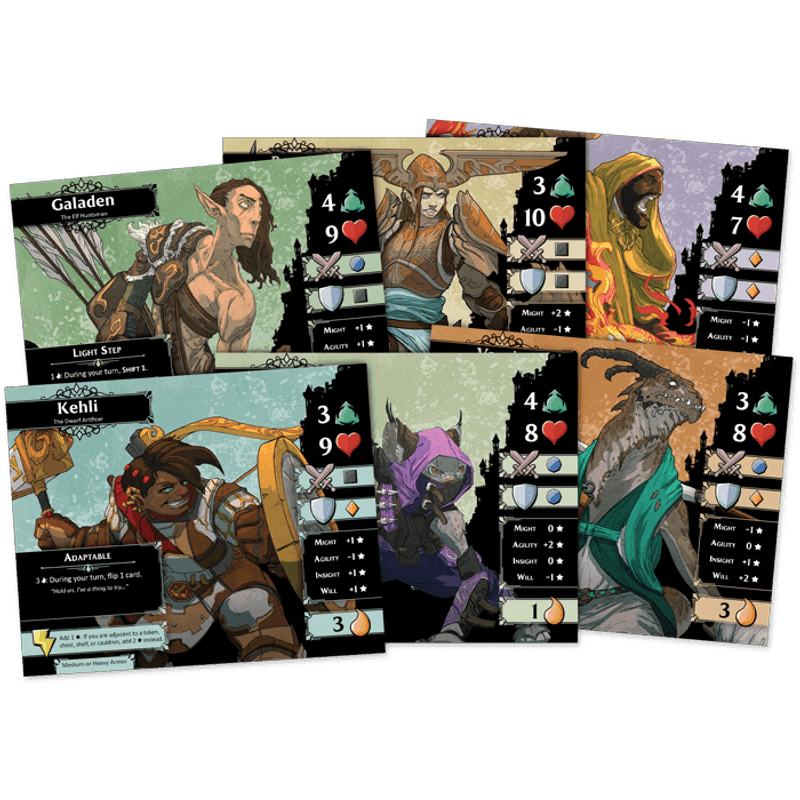 Jucarii, Copii si Bebe - Jucarii si jocuri - Jocuri si puzzle - Jocuri de societate - Joc de societate Descent: Legends of the Dark - Infinity.ro