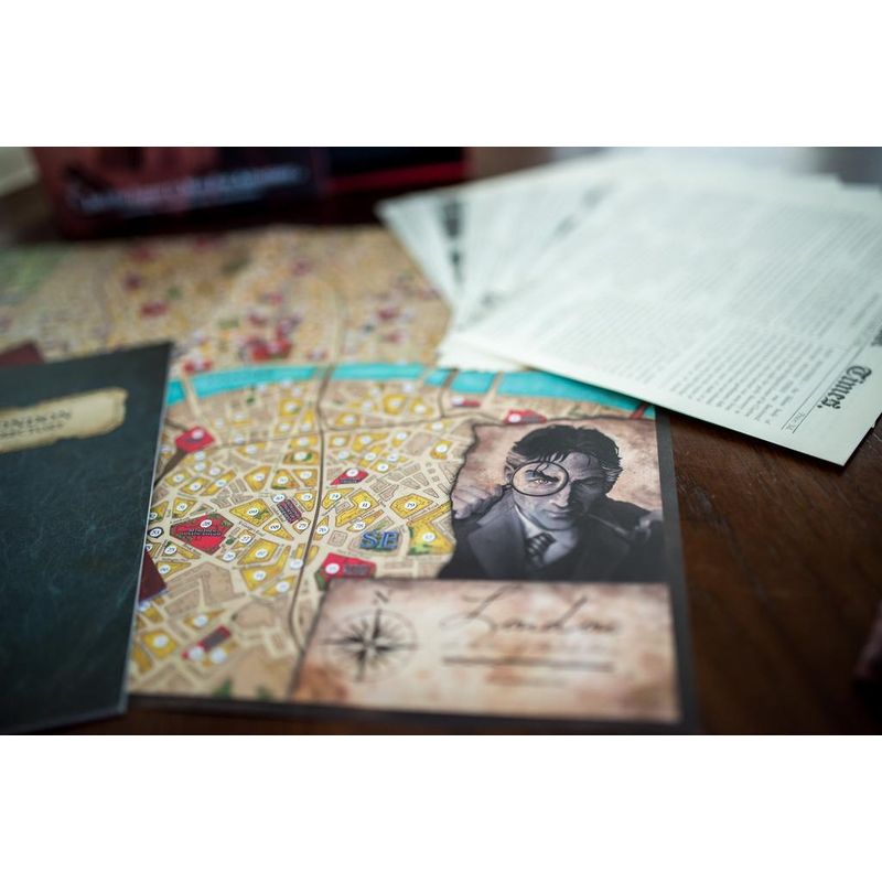 Jucarii, Copii si Bebe - Jucarii si jocuri - Jocuri si puzzle - Jocuri de societate - Joc de societate Sherlock Holmes Consulting Detective: Jack the Ripper & West End Adventures - Infinity.ro
