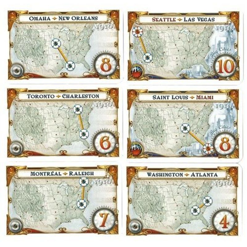 Jucarii, Copii si Bebe - Jucarii si jocuri - Jocuri si puzzle - Jocuri de societate - Joc de societate Ticket to Ride 1910 - Infinity.ro