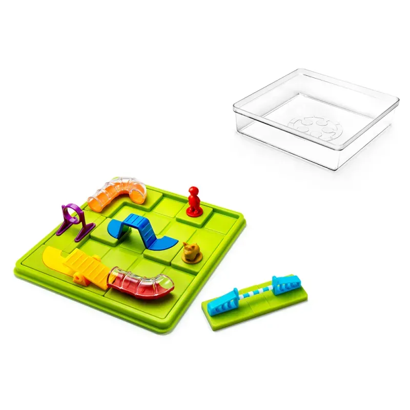 Jucarii, Copii si Bebe - Jucarii si jocuri - Jocuri si puzzle - Jocuri de societate - Joc de societate Smart Dog, joc de logica cu 60 provocari (editie limba romana) - Infinity.ro