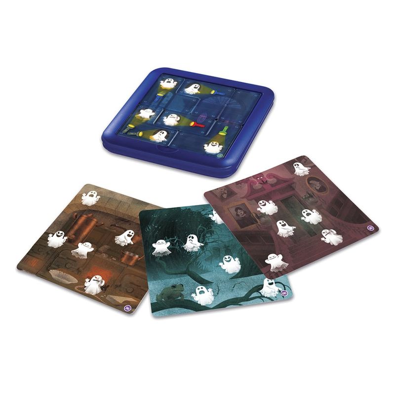 Jucarii, Copii si Bebe - Jucarii si jocuri - Jocuri si puzzle - Jocuri de societate - Joc de societate Ghost Hunters – Joc de logica cu 60 de provocari - Infinity.ro
