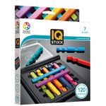 Jucarii, Copii si Bebe - Jucarii si jocuri - Jocuri si puzzle - Jocuri de societate - Joc de societate SmartGames IQ Stixx – Joc de logica compact cu 120 de provocari - Infinity.ro