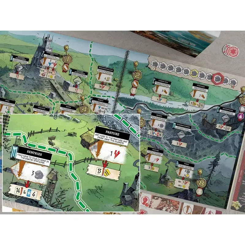 Jucarii, Copii si Bebe - Jucarii si jocuri - Jocuri si puzzle - Jocuri de societate - Joc de societate Thorgal The Board Game - Infinity.ro