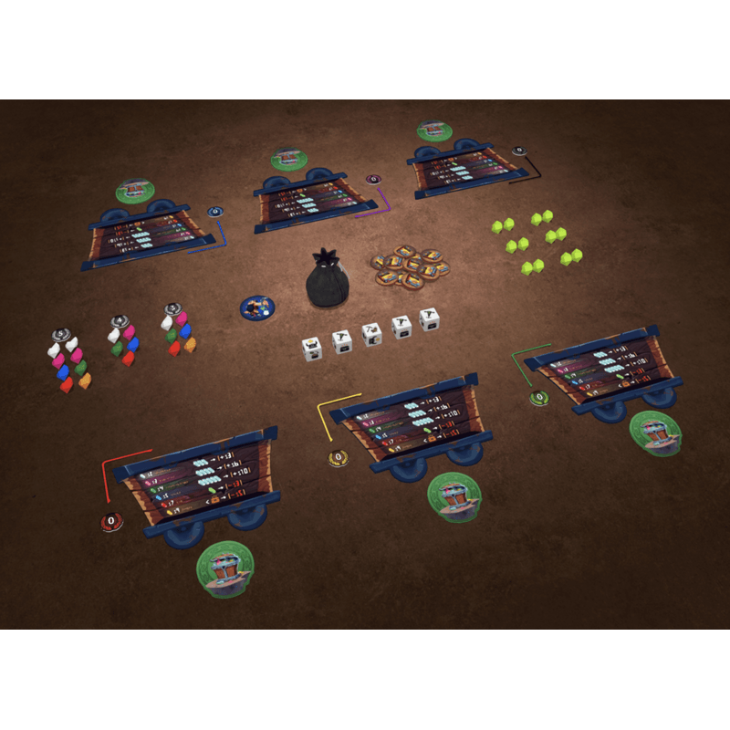 Jucarii, Copii si Bebe - Jucarii si jocuri - Jocuri si puzzle - Jocuri de societate - Joc de societate Quartz: The Dice Game - Infinity.ro