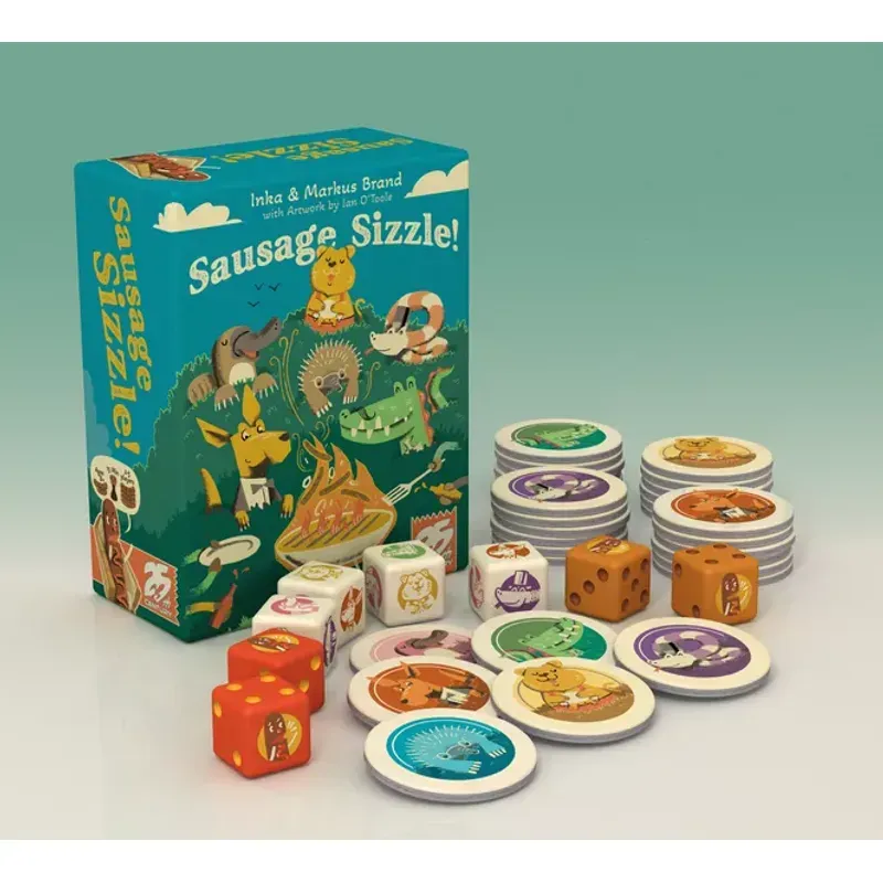 Jucarii, Copii si Bebe - Jucarii si jocuri - Jocuri si puzzle - Jocuri de societate - Joc de societate Sausage Sizzle - Joc de zaruri - Infinity.ro