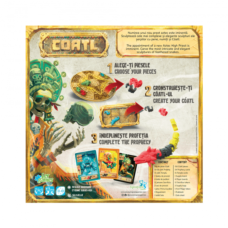 Jucarii, Copii si Bebe - Jucarii si jocuri - Jocuri si puzzle - Jocuri de societate - Joc de societate COATL - RO - Infinity.ro