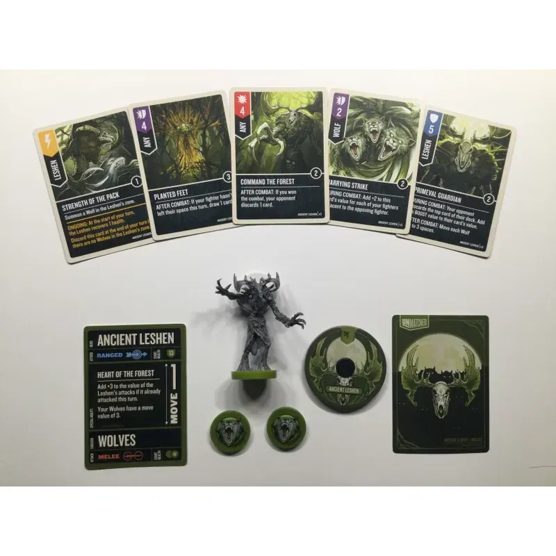 Jucarii, Copii si Bebe - Jucarii si jocuri - Jocuri si puzzle - Jocuri de societate - Joc de societate Unmatched – The Witcher: Steel and Silver (Geralt, Ciri, Leshen) - Infinity.ro