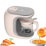 Electronice si Electrocasnice - Electrocasnice bucatarie - Aparate de gatit & desert - Aparate de gatit cu aburi - Aparat de gatit cu aburi si blender, ValpaSmart, Panou Tactil, Capacitate 300ml, Material Tritan fara BPA - Infinity.ro