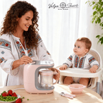 Electronice si Electrocasnice - Electrocasnice bucatarie - Aparate de gatit & desert - Aparate de gatit cu aburi - Aparat de gatit cu aburi si blender, ValpaSmart, Panou Tactil, Capacitate 300ml, Material Tritan fara BPA - Infinity.ro