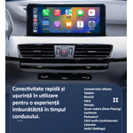 Auto si Moto - Electronice auto - Multimedia auto - Adaptor wireless CarPlay & Android Auto 2-in-1 ZYTEQ®️ Q1M, iOS 10+/Android 11+, WiFi 5GHz, Plug-and-Play, negru - Infinity.ro