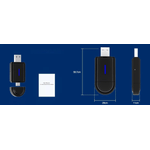 Auto si Moto - Electronice auto - Multimedia auto - Adaptor wireless CarPlay & Android Auto 2-in-1 ZYTEQ®️ PL6, iOS 10+/Android 11+, WiFi 5GHz, Plug-and-Play, negru - Infinity.ro